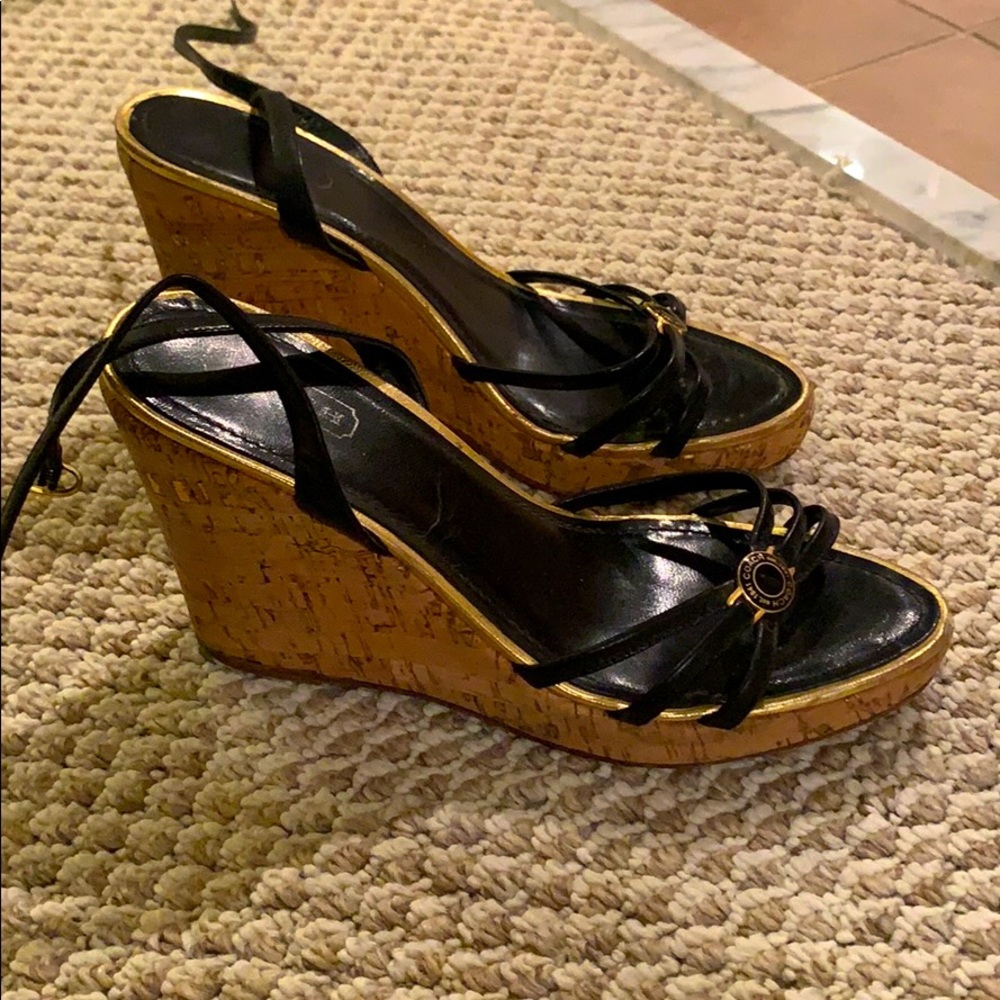 Coach leather wedges - Picture 3 of 6
